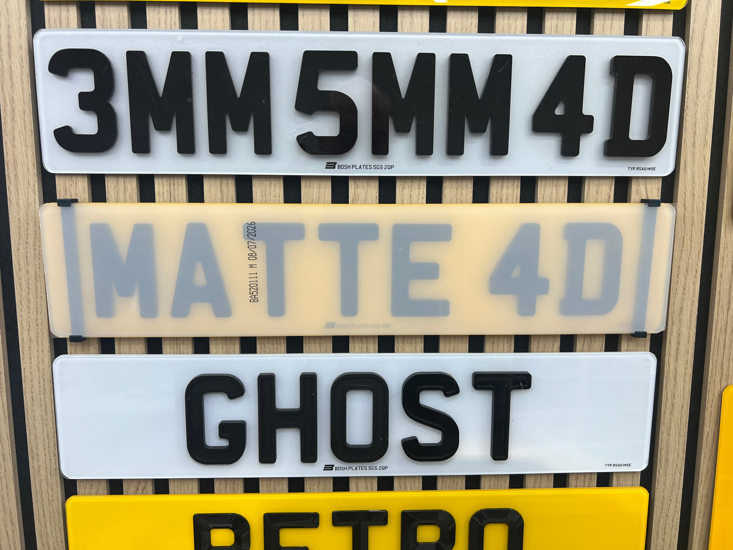Show Plate Hangers