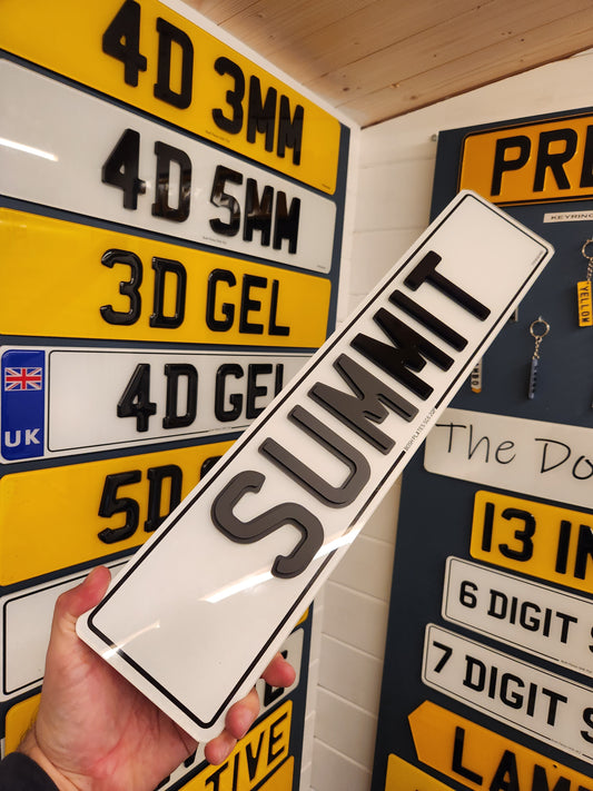 Summit Number Plates