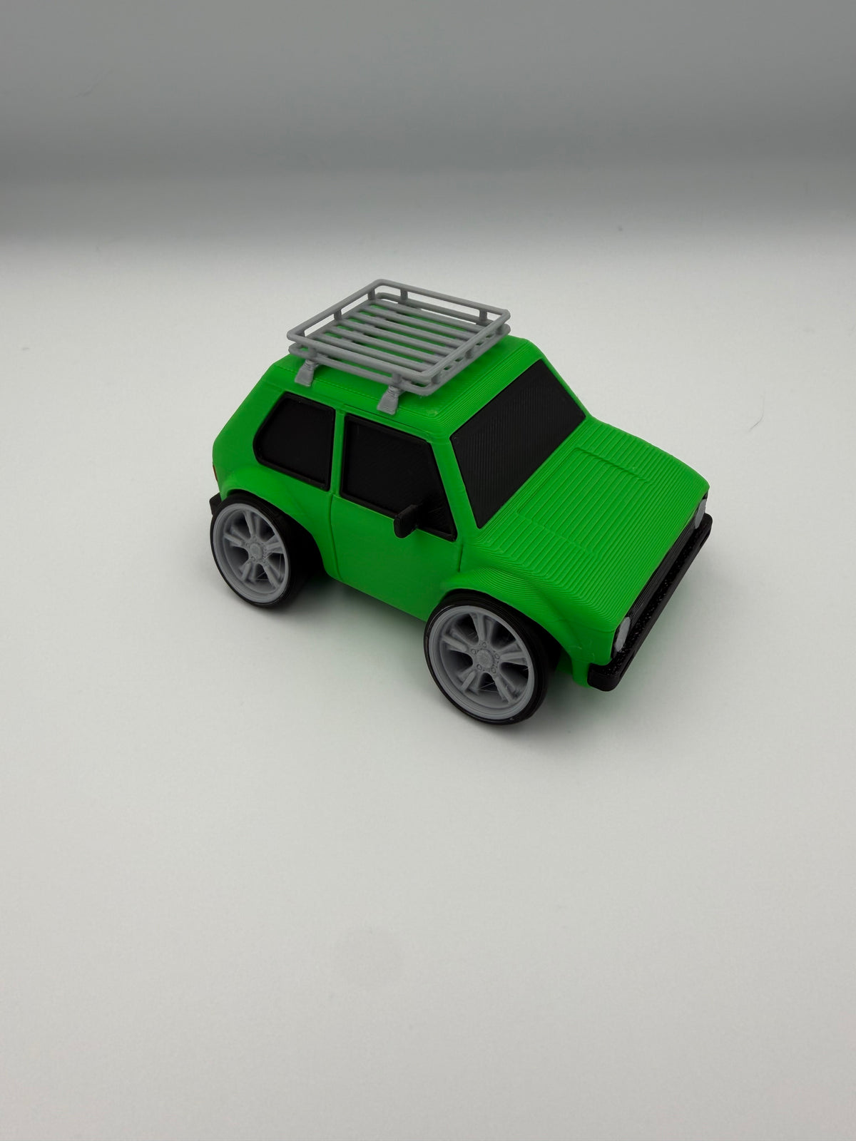 Toon Golf Mk1 3D Printed Model Car