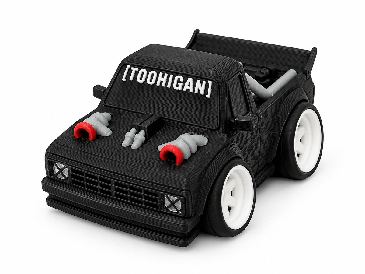 Toon (Hoonigan) Truck 3D Printed Model Car