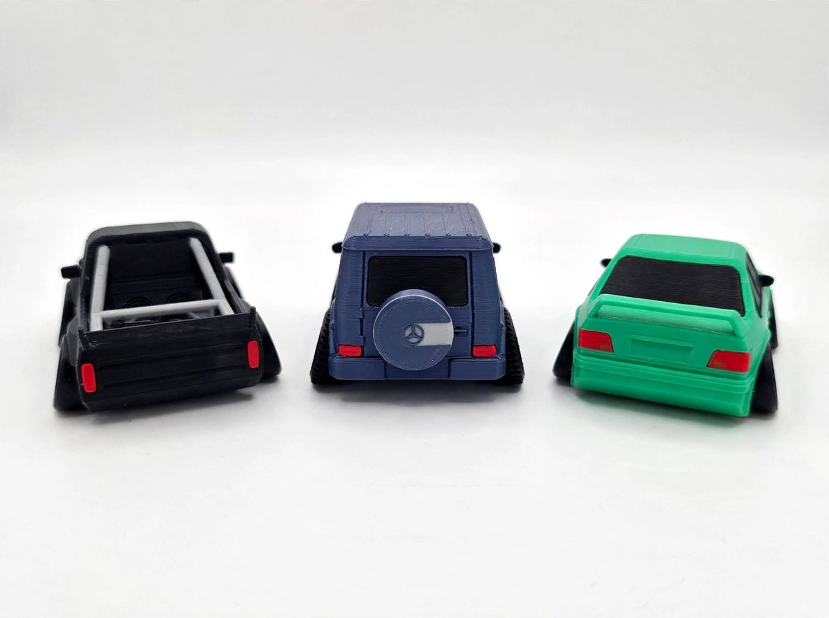 Toon G63 3D printed model car