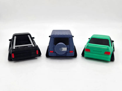 Toon G63 3D printed model car