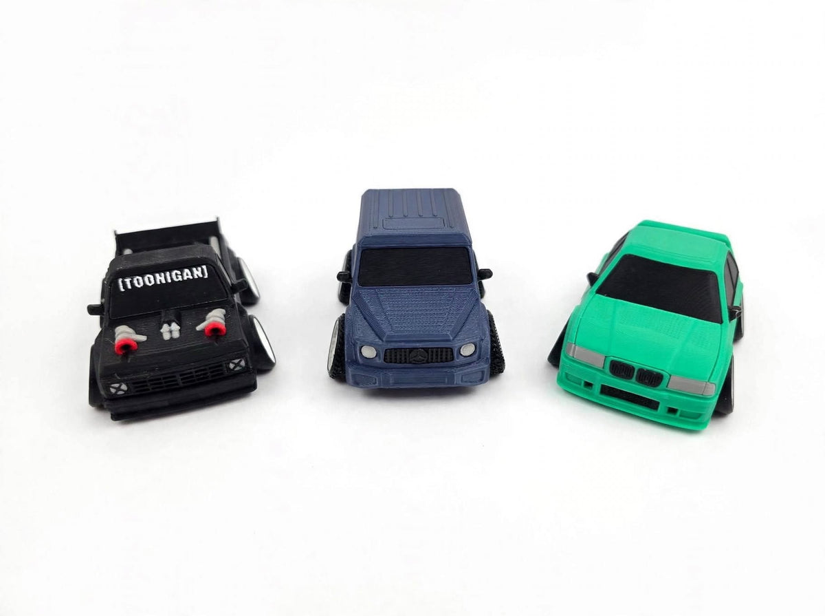Toon G63 3D printed model car