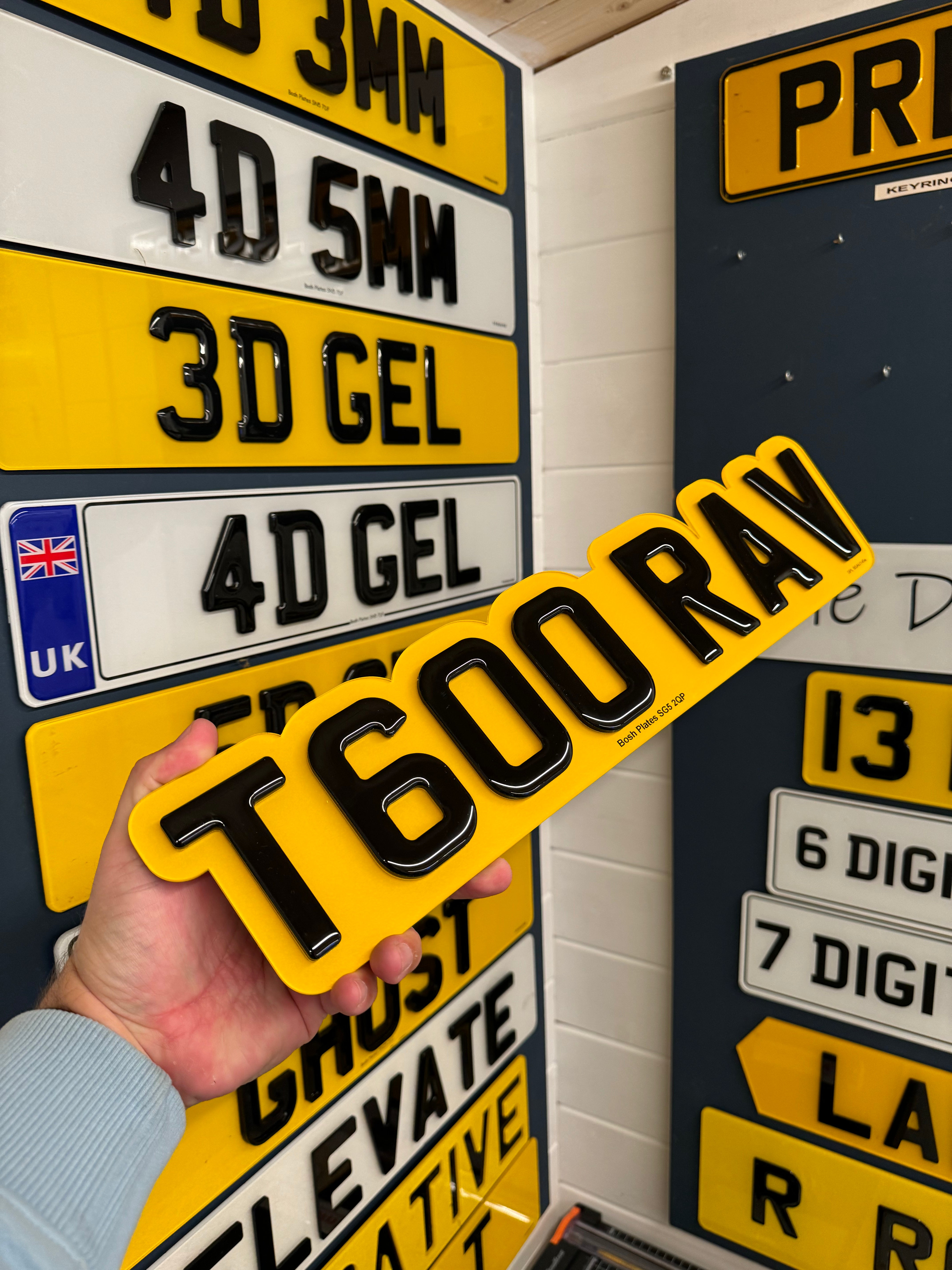 Bubble Number Plates – Bosh Custom Number Plates