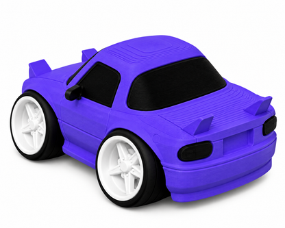 Toon Mazda MX5 Miata 3D Printed Model Car