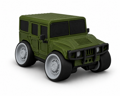 Toon Hummer H1 Humvee 3D Printed Model Car