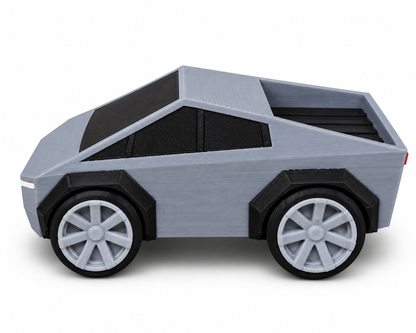 Toon Tesla Cybertruck 3D Printed Model Car