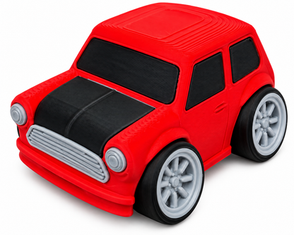 Toon Classic Mini 3D Printed Model Car