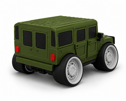 Toon Hummer H1 Humvee 3D Printed Model Car