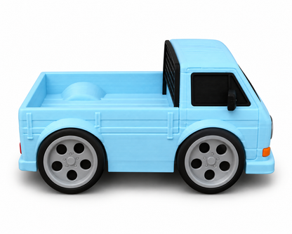 Toon VW T3 Pickup 3D Printed Model Car
