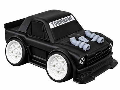 Toon Hoonigan Mustang 3D Printed Model Car