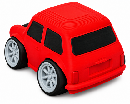 Toon Classic Mini 3D Printed Model Car