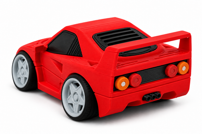 Toon F40 3D Printed Model Car