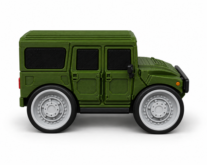 Toon Hummer H1 Humvee 3D Printed Model Car