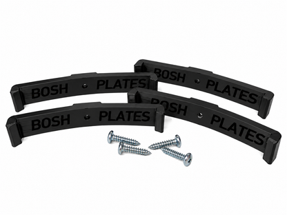 Quick-Release Number Plate Clip fixings