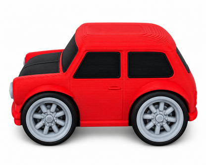 Toon Classic Mini 3D Printed Model Car