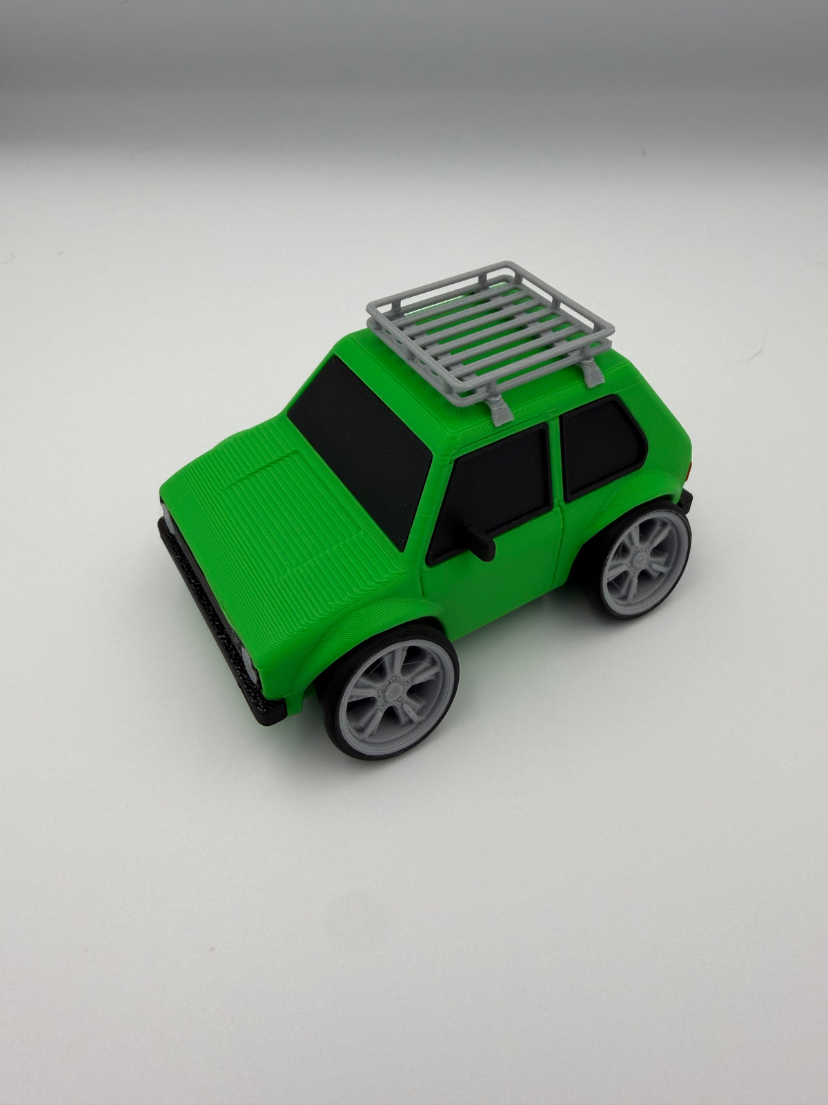 Toon Golf Mk1 3D Printed Model Car